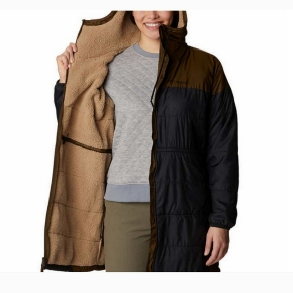 Columbia Ladies Plush Lined Jacket ~ BLACK - Picture 5 of 7